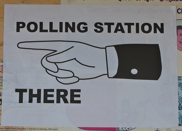 Polling Station Ghana elections photography by Remo Kurka Ghana